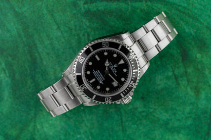Rolex Sea-Dweller 16600 Black Dial Stainless Steel Oyster Bracelet - The Watch Business Sydney CBD