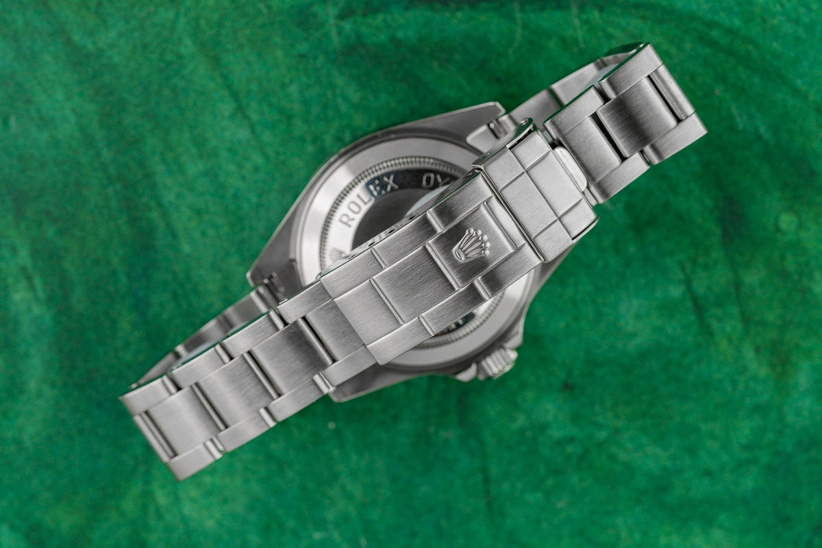 Rolex Sea-Dweller 16600 Black Dial Caseback Helium Valve - The Watch Business Sydney