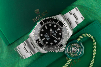 Rolex Sea-Dweller Deepsea 136660 Black Dial Ringlock Stainless Steel Case - The Watch Business Sydney CBD
