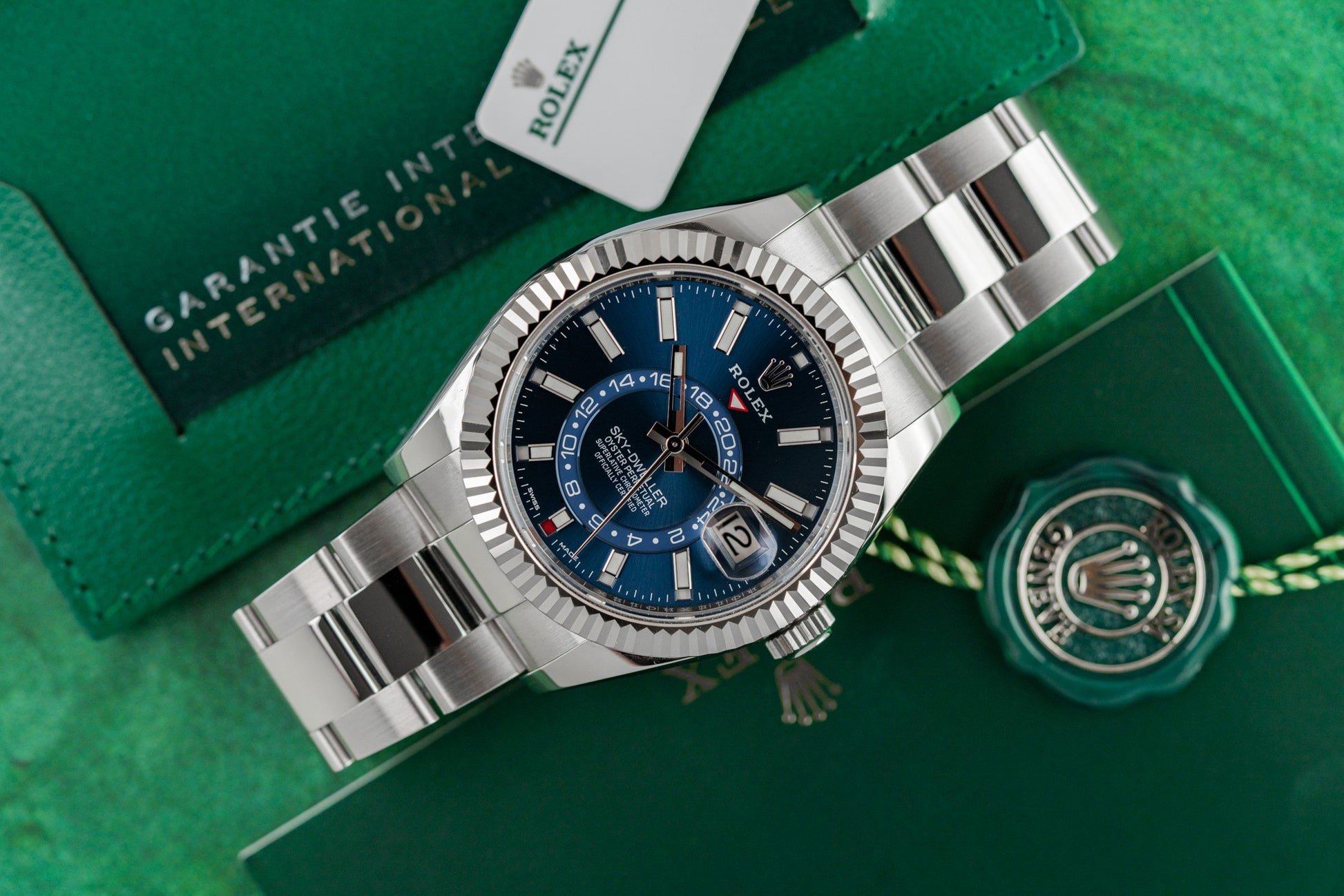 Rolex Sky-Dweller 326934 Blue Dial Stainless Steel 2022 Model