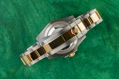 Rolex Submariner Date 116613LN Black Dial Two Tone Steel Yellow Gold Case - The Watch Business Sydney CBD