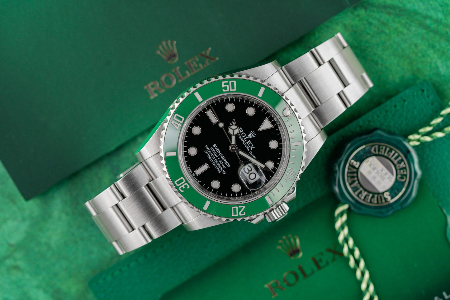 Rolex Submariner Date 126610LV Black Dial Stainless Steel Case - The Watch Business Sydney CBD