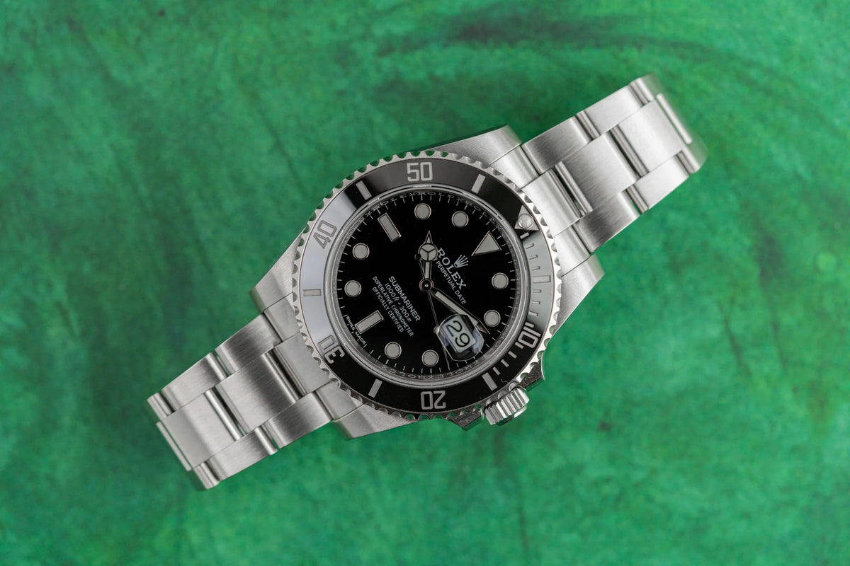 Rolex Submariner Date 116610LN Black Dial Ceramic Bezel 2015 - The Watch Business Sydney