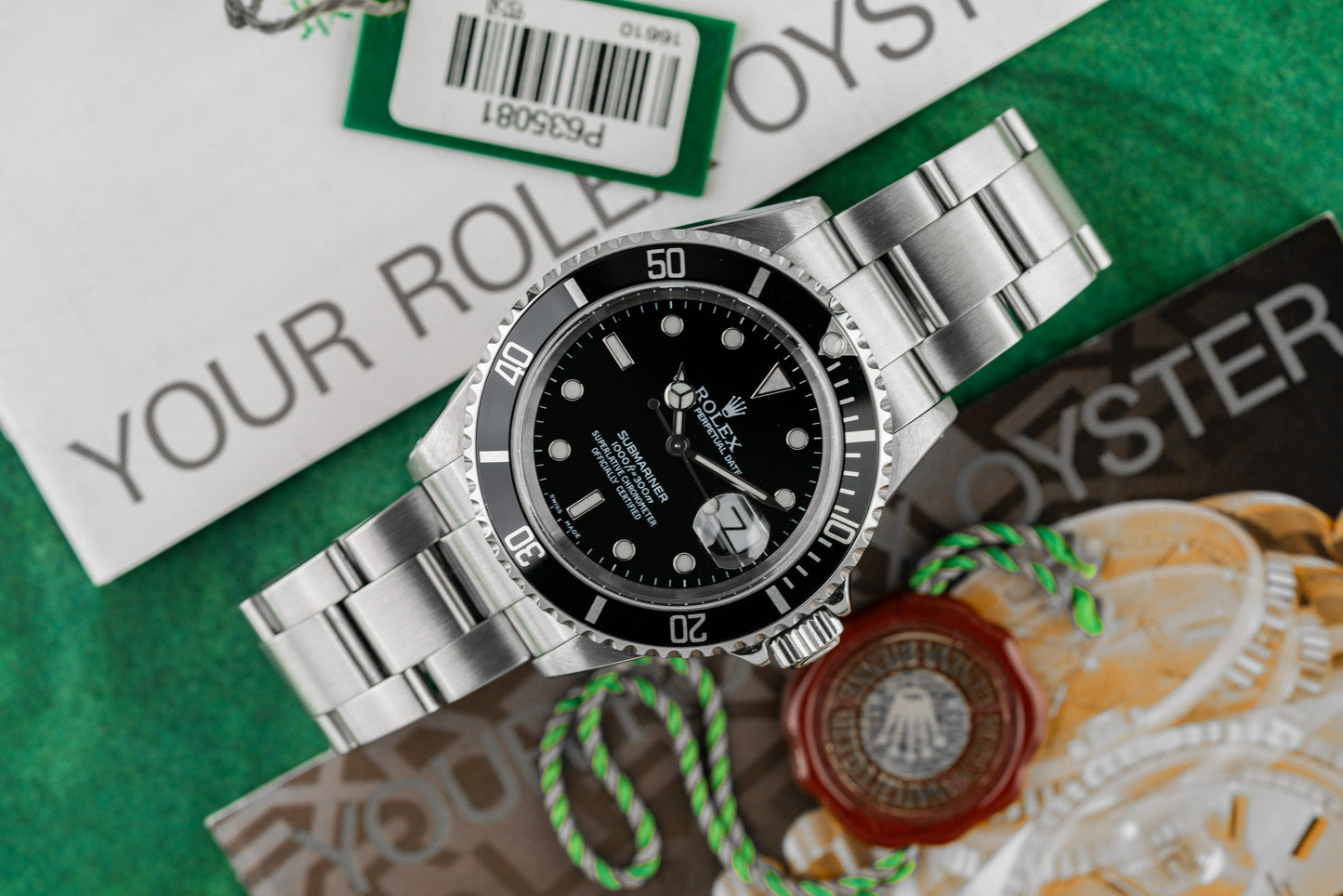 Rolex Submariner Date 16610 Black Dial Stainless Steel Case - The Watch Business Sydney CBD