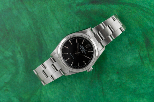 Rolex Air-King 14000 Stainless Steel Black Dial 34mm 1997 Model