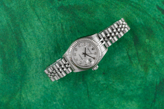 Rolex Lady-Datejust 26 79174 Silver Computer Diamond Dial Stainless Steel 2003 - The Watch Business Sydney