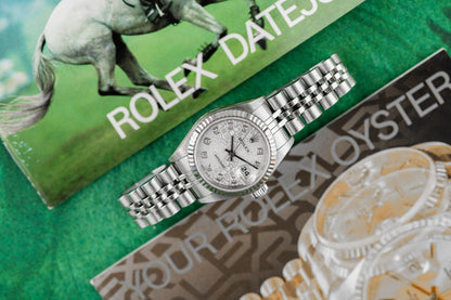 Rolex Lady-Datejust 26 79174 Silver Computer Diamond Dial - Sydney
