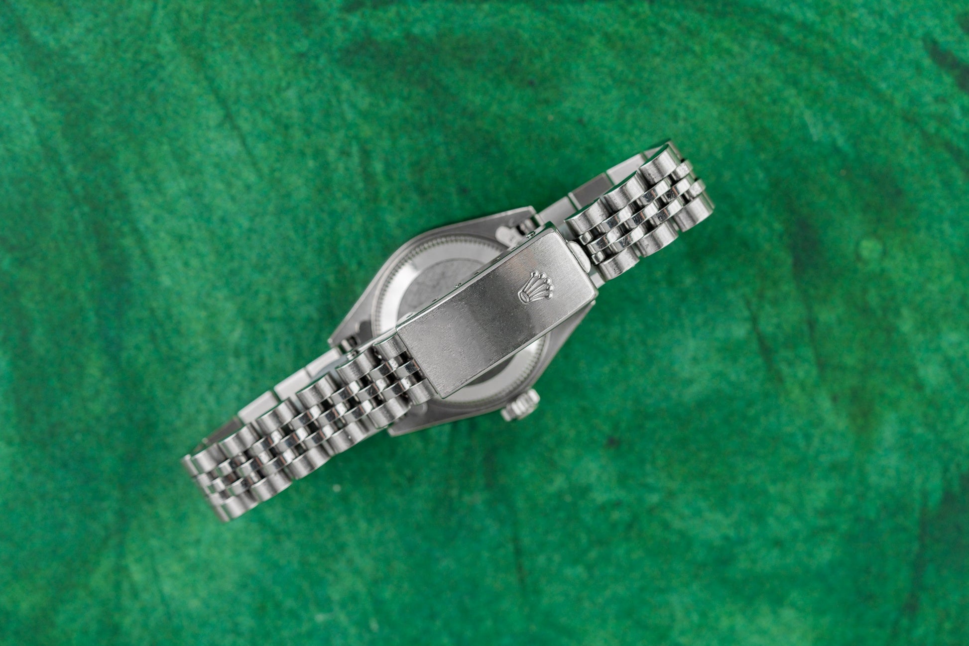 Rolex Lady-Datejust 26 79174 Silver Computer Diamond Dial White Gold Fluted Bezel Case - The Watch Business Sydney CBD