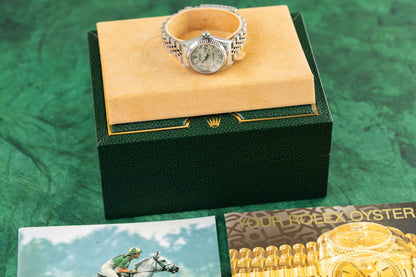 Rolex Lady-Datejust 26 79174 Silver Computer Diamond Dial Stainless Steel Jubilee Bracelet - Sydney