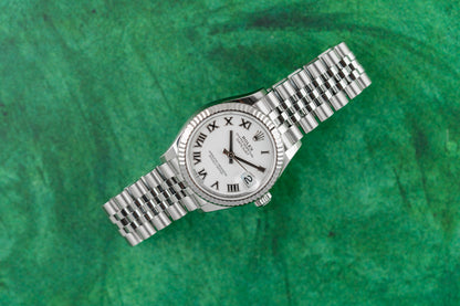 Rolex Datejust 31 White Roman Dial 278274 Stainless Steel Jubilee Fluted 2021