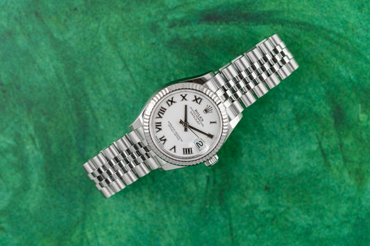 Rolex Datejust 31 White Roman Dial 278274 Stainless Steel Jubilee Fluted 2021