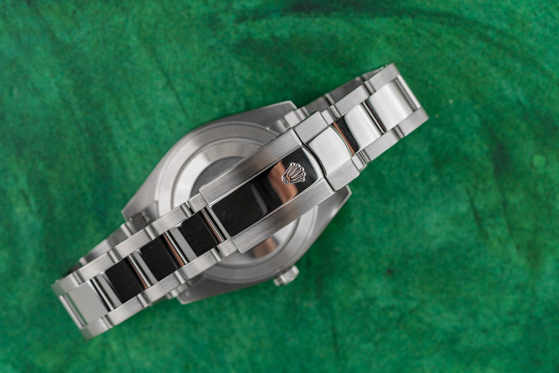 Rolex Datejust 41 Blue Index Dial 126334 Fluted Bezel Oyster Bracelet 2018 Model