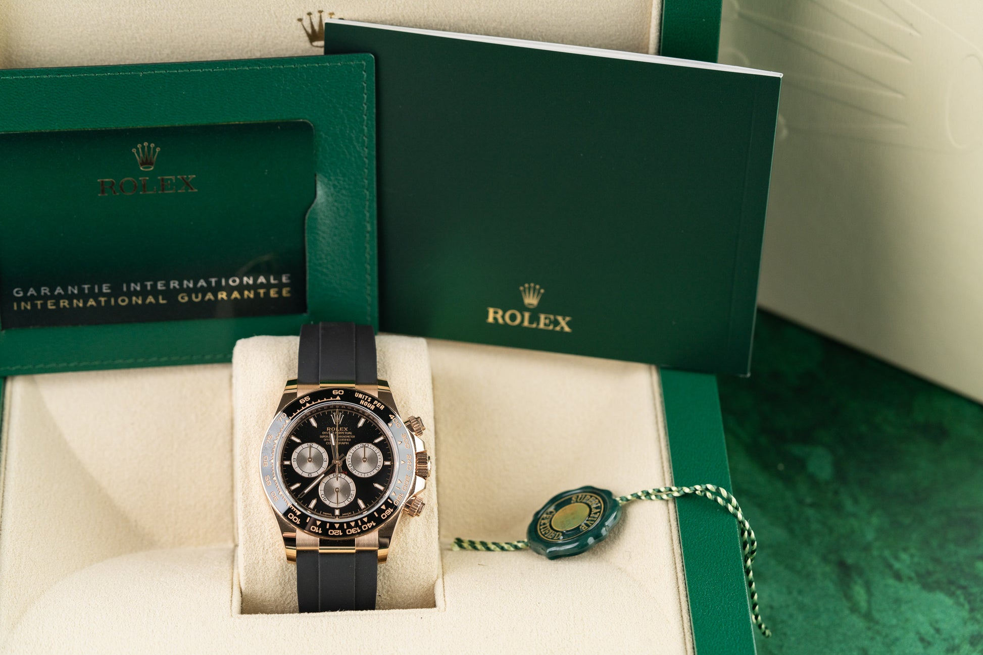 Rolex Cosmograph Daytona 126515LN Black Dial Rose Gold 2023 Model