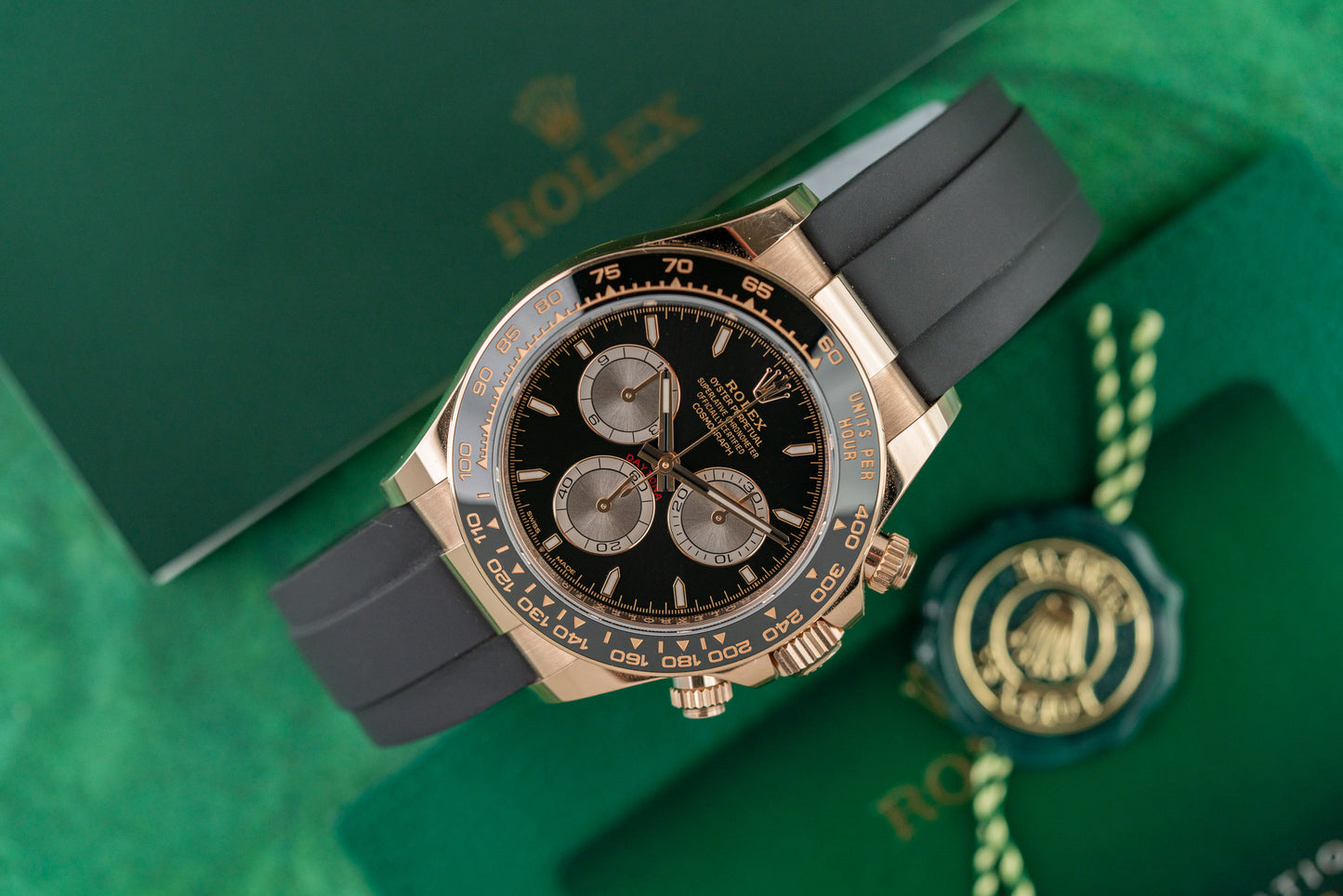 Rolex Cosmograph Daytona 126515LN Black Dial Rose Gold 2023 Model