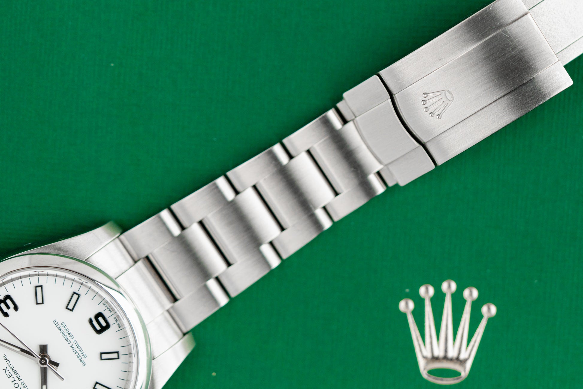 Rolex Oyster Perpetual 34 124200 White Dial Stainless Steel