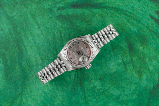Rolex Lady-Datejust 26 Mother Of Pearl Dial 79174 Stainless Steel 2003 Model