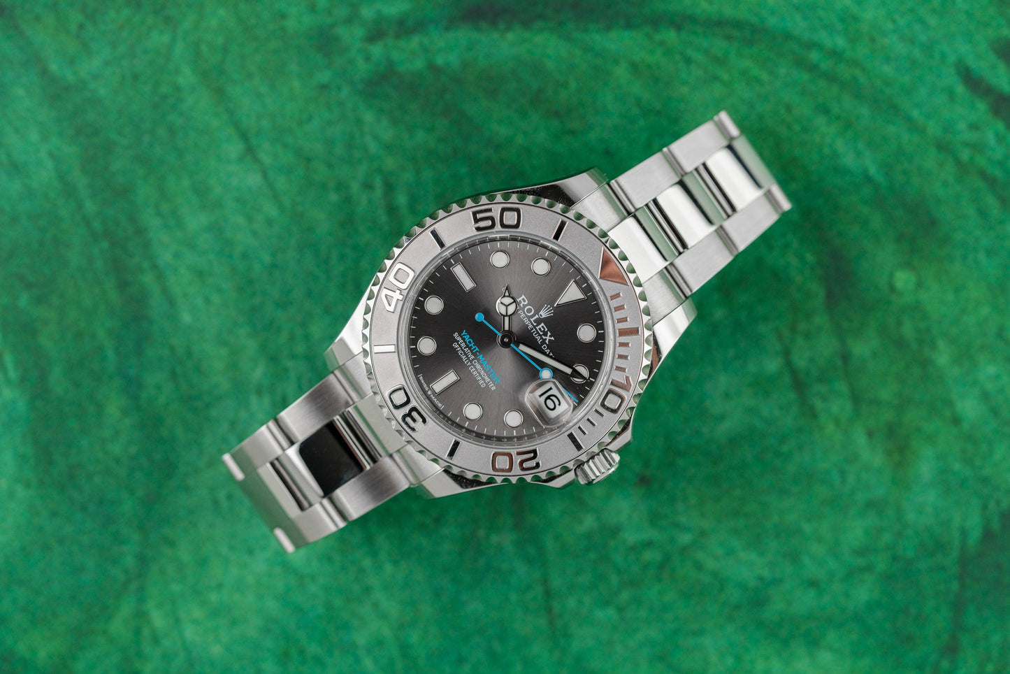 Rolex Yacht-Master 37 Grey Dial 268622 - The Watch Business Sydney