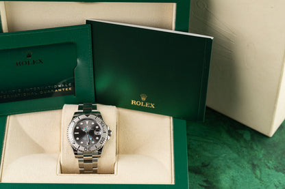 Rolex Yacht-Master 37 Grey Dial 268622 bracelet - Pre-Owned Sydney