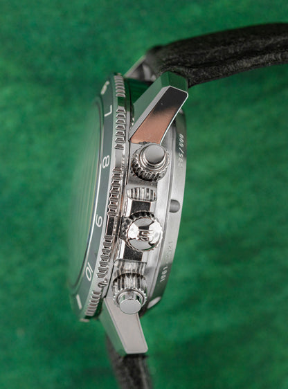 Sinn 103 Classic 12 Limited Edition 103.181 Reverse Panda Dial Chronograph Pushers and Crown - The Watch Business Sydney CBD