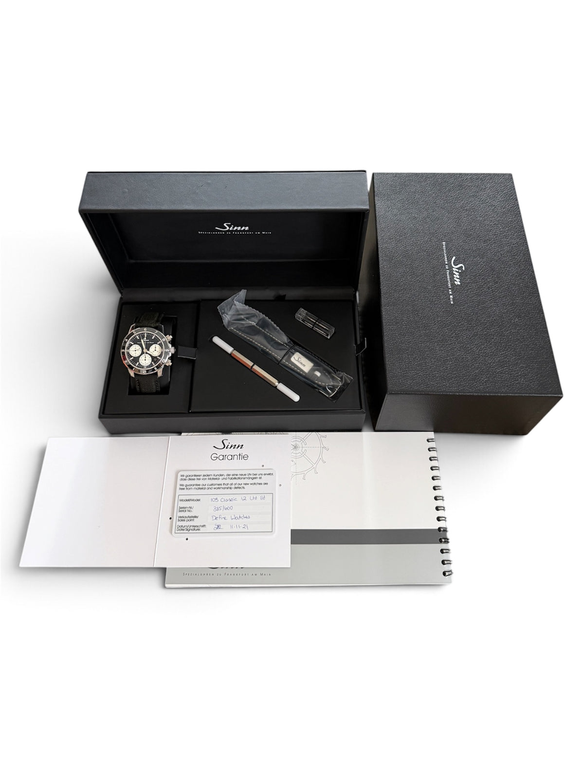 Sinn 103 Classic 12 Limited Edition 103.181 Reverse Panda Dial Full Set Box and Papers 2021 - Sinn Sydney