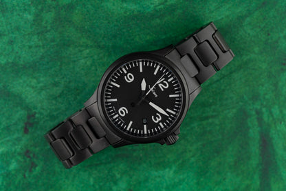 Sinn 856 S Pilot Watch Black Dial Black Hard Coated Steel 2025 - The Watch Business Sydney