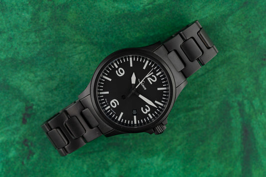Sinn 856 S Pilot Watch Black Dial Black Hard Coated Steel 2025 - The Watch Business Sydney