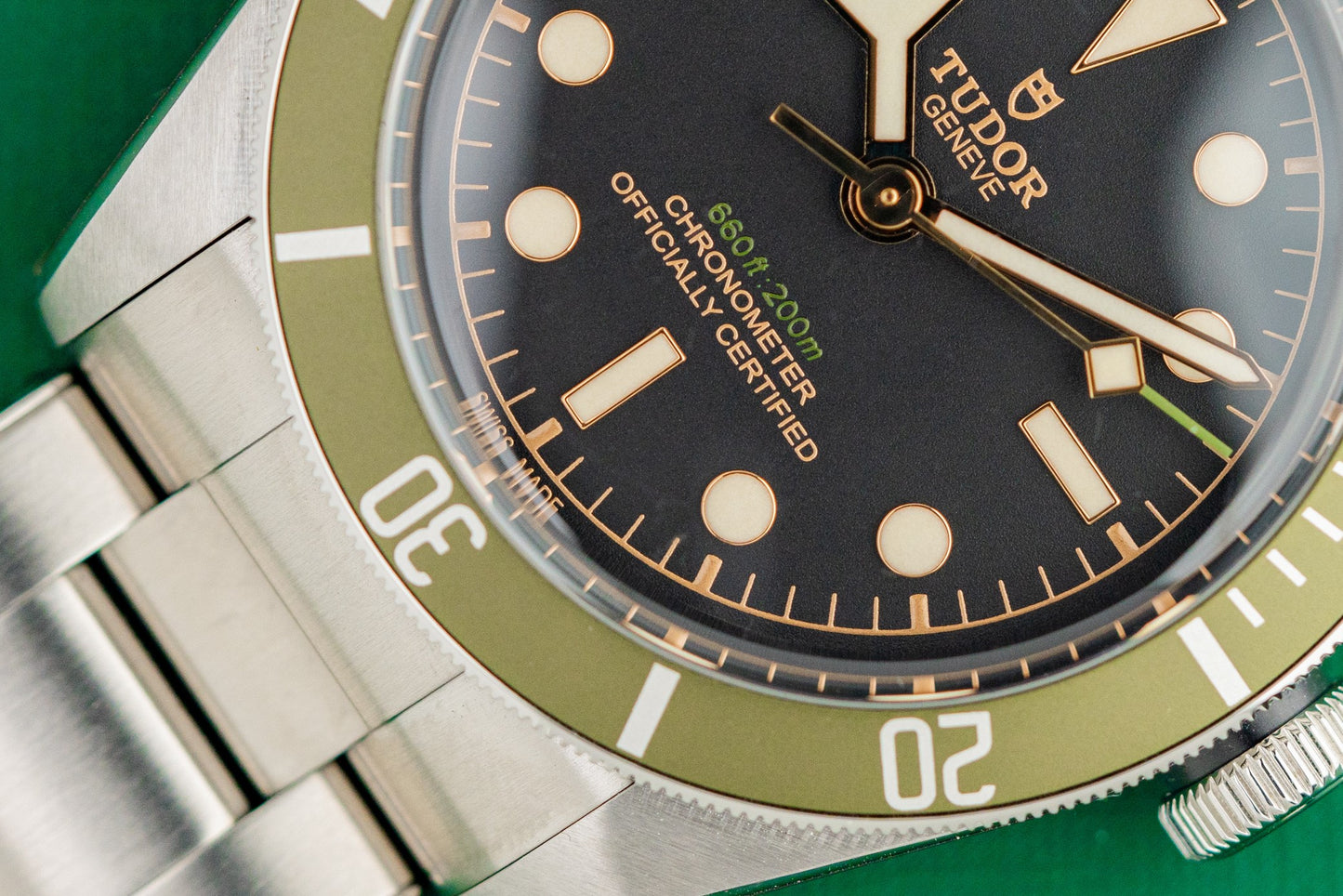 Tudor Black Bay Harrods 79230G Green Bezel Limited Edition 2021