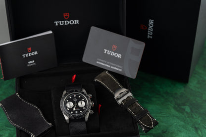 Tudor Black Bay Chrono 79360N Black Dial Stainless Steel 2023 - The Watch Business Sydney