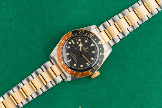 Tudor Black Bay Gmt 'Rootbeer' 79833MN Two Tone 2022 Model Full Set