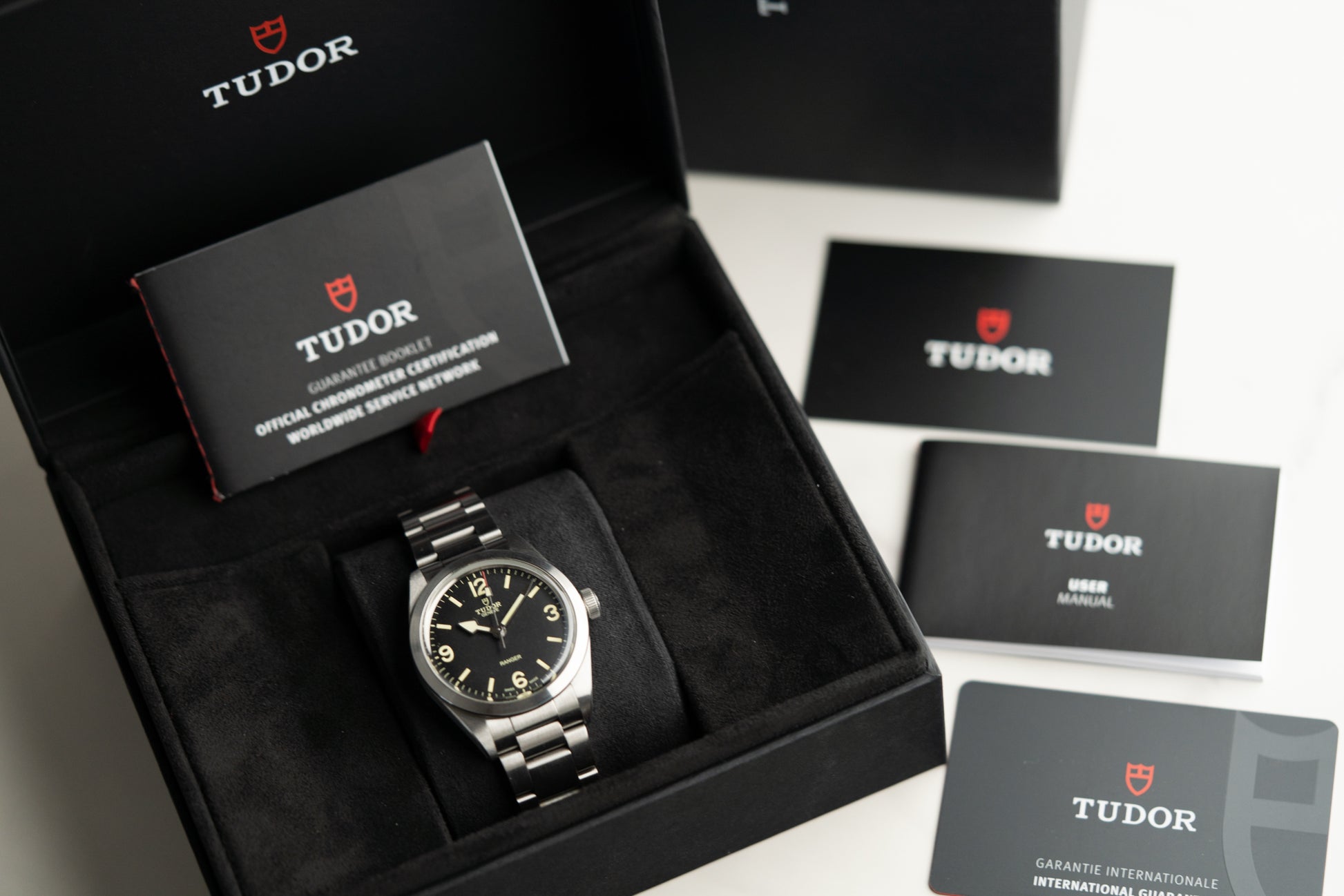 Tudor Ranger 79950-0001 Stainless Steel Black Dial 2022 Model Like New