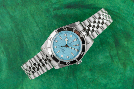 Tudor Black Bay 54 79000 Lagoon Blue Dial Stainless Steel 2025 - The Watch Business Sydney