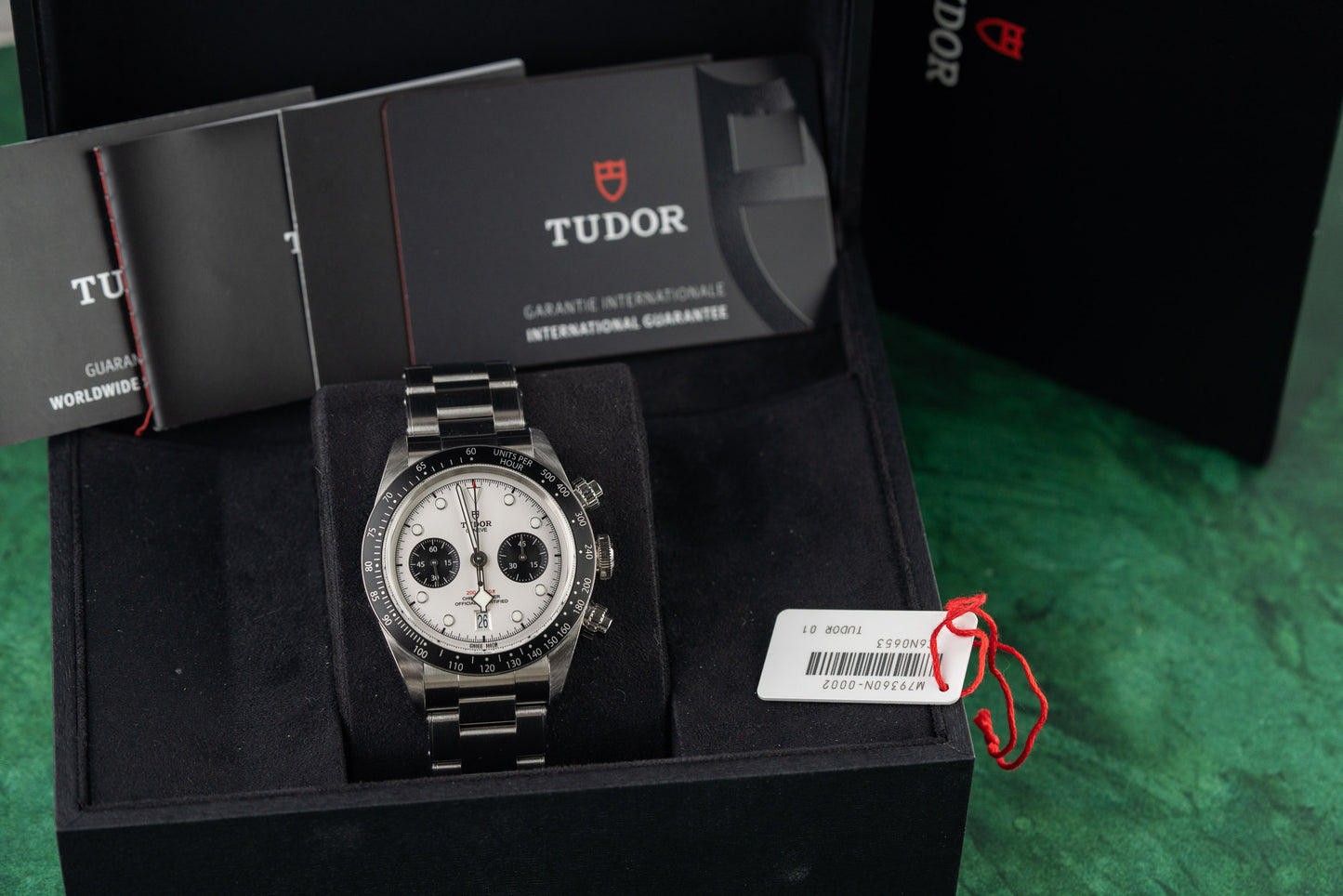Tudor Black Bay Chrono 79360N Panda White Dial Stainless Steel 2023 - The Watch Business Sydney