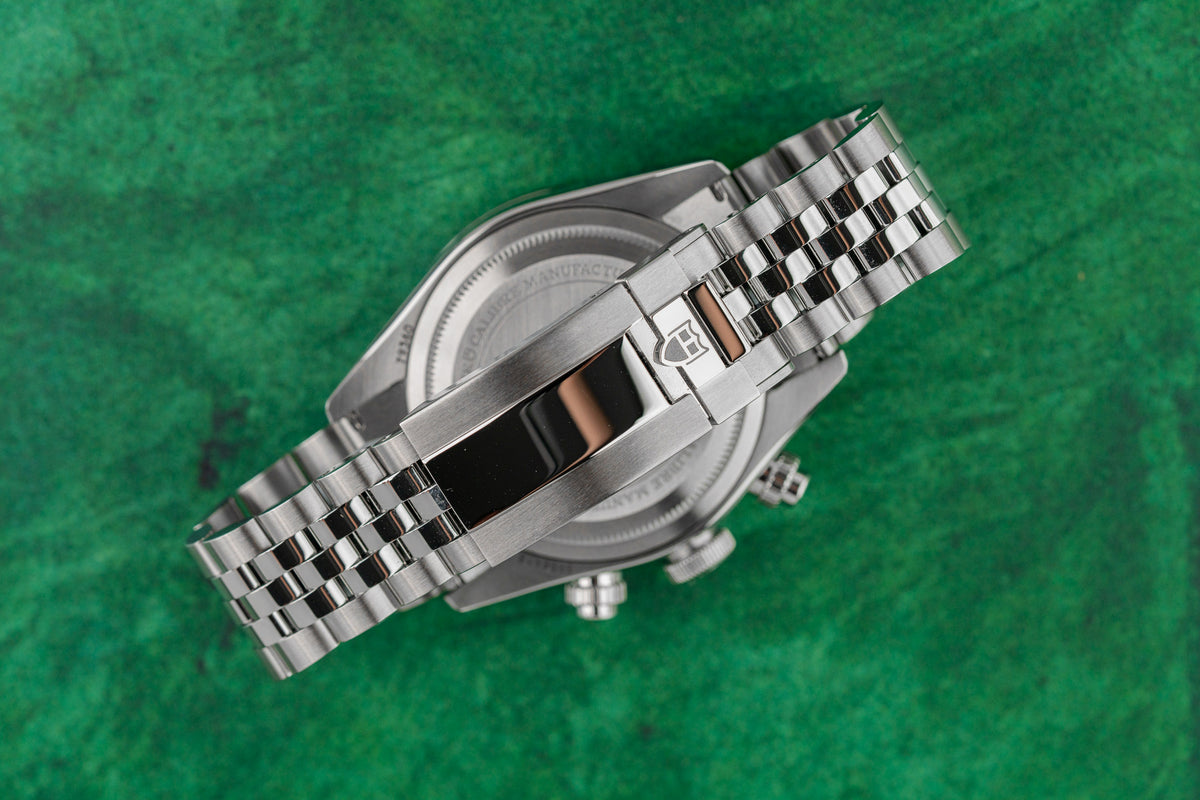 Tudor Black Bay Chrono 79360N Pink Dial T-fit Clasp Five-Link Bracelet - The Watch Business Sydney CBD