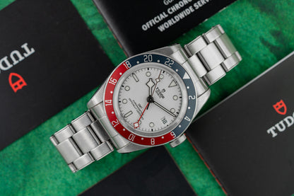 Tudor Black Bay GMT M79830RB-0010 Opaline White Dial 2023 Model