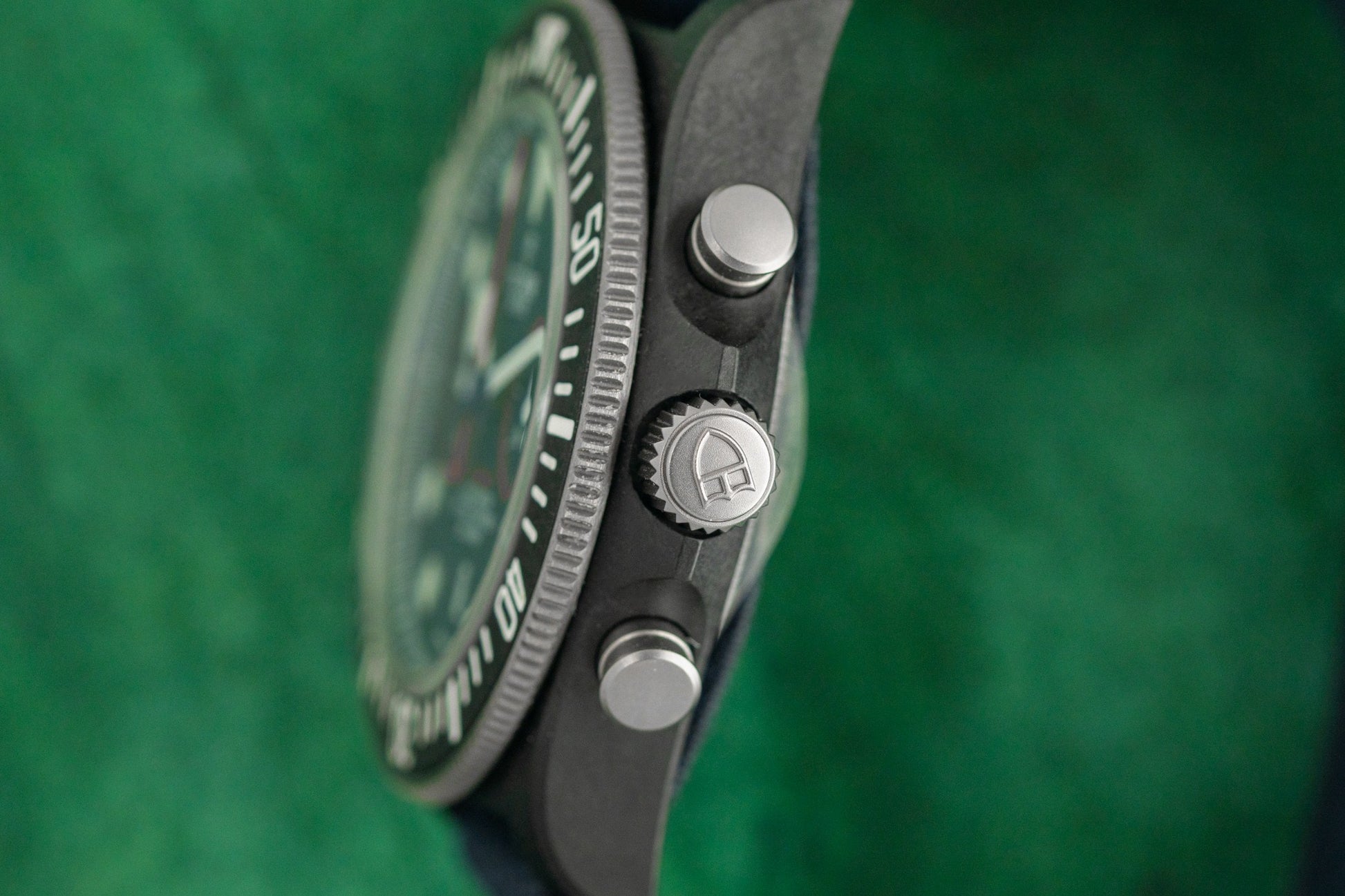 Tudor Pelagos FXD Chrono M25807KN-0001 Blue Dial Carbon Composite Case and Titanium Pushers - The Watch Business Sydney CBD