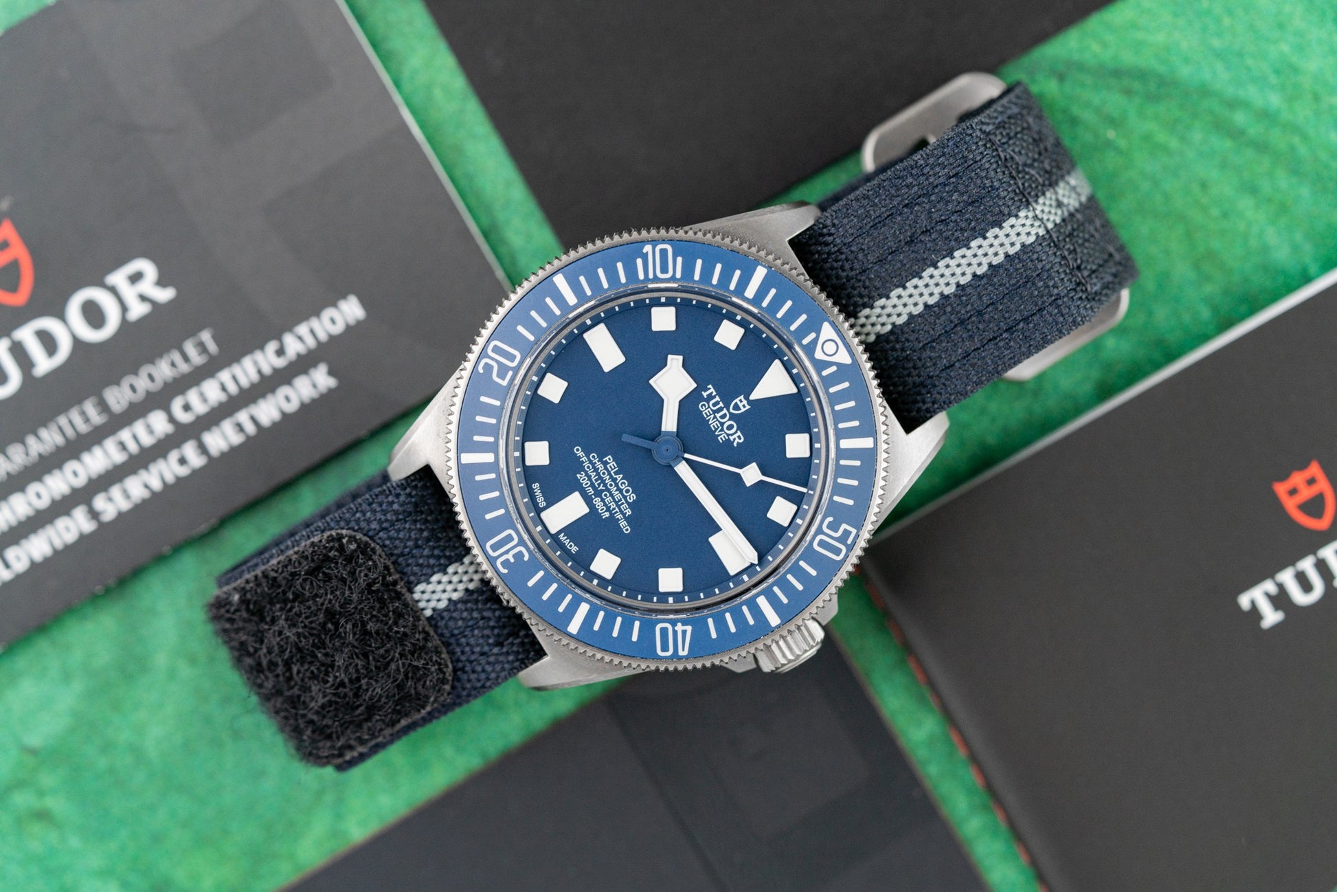 Tudor Pelagos Fxd 25707B/24 Blue Dial Titanium 2024 Model
