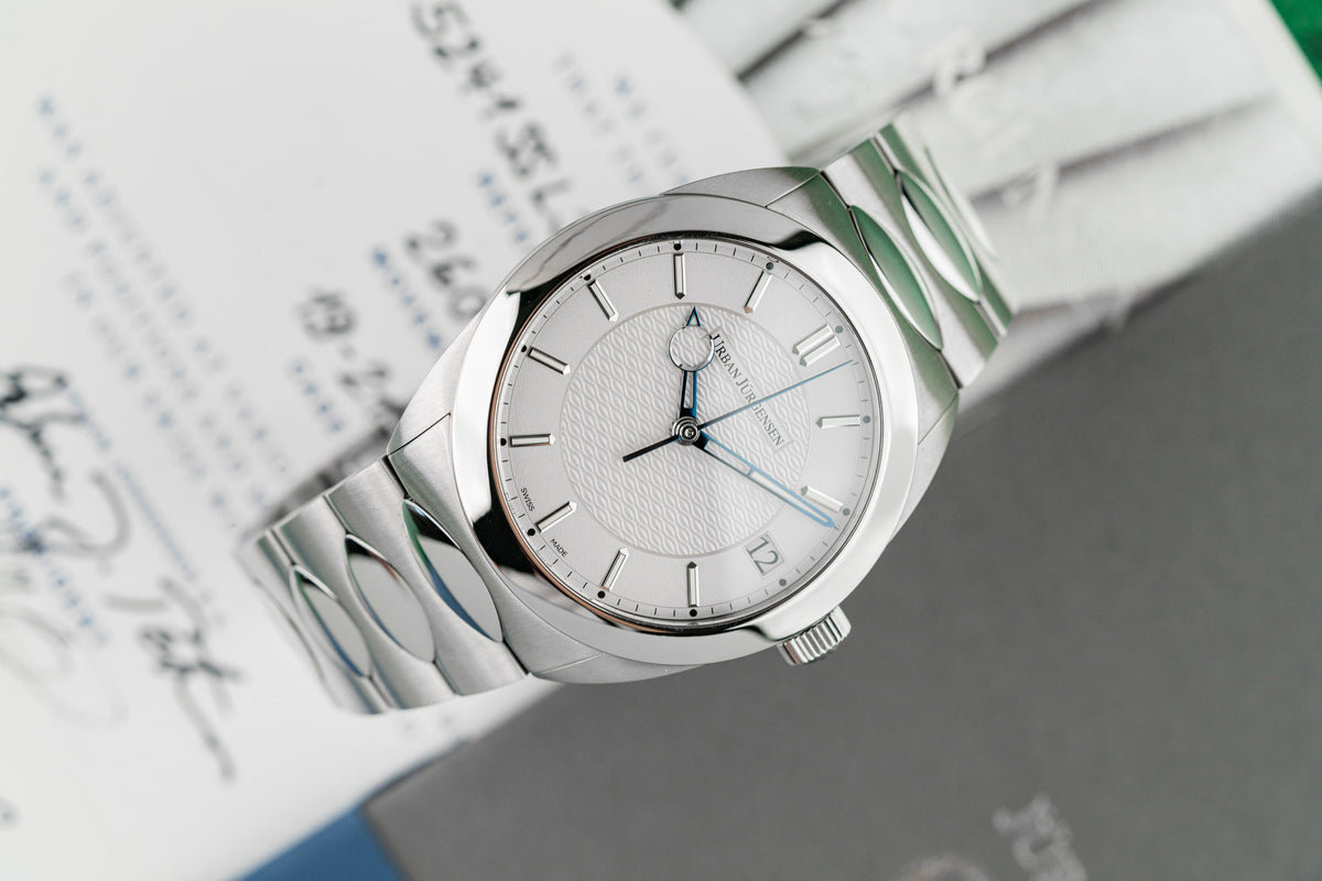 Urban Jurgensen Jurgensen One 5241 Soft White Dial with Certificate - The Watch Business Sydney