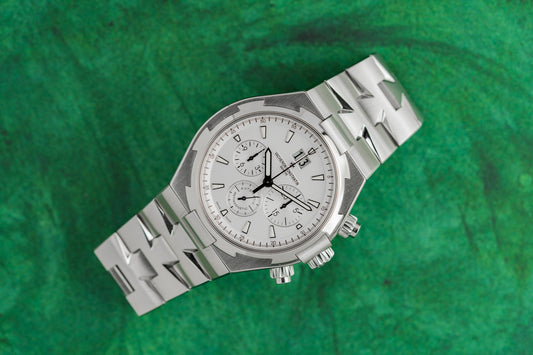 Vacheron Constantin Overseas Chronograph 49150/B01A-9095 White Dial 2017 Model