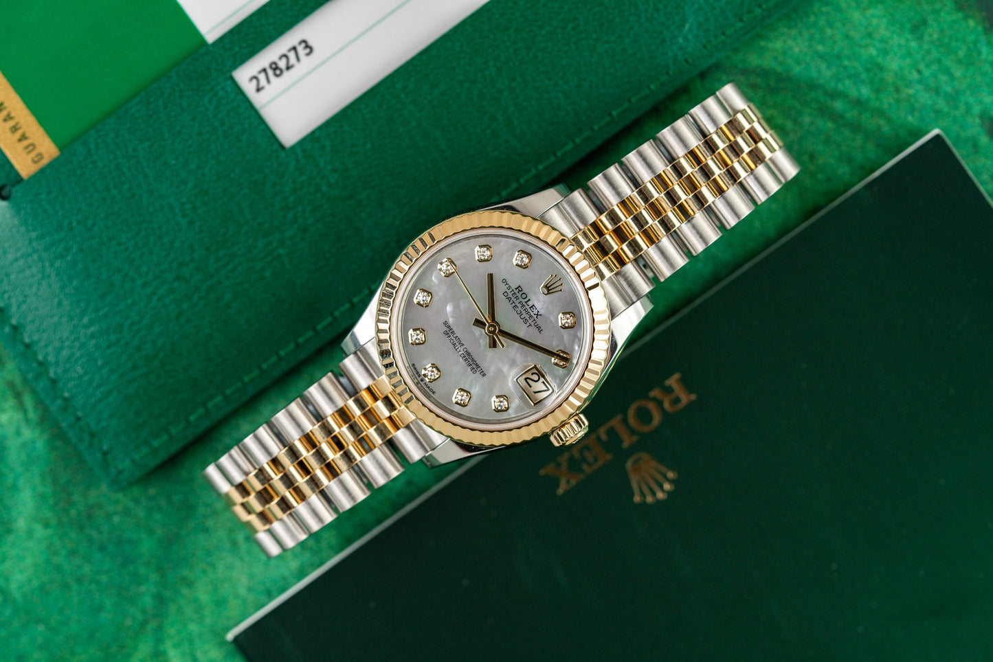 Rolex Datejust 31 278273 Two Tone Yellow Gold Case The Watch Business Sydney
