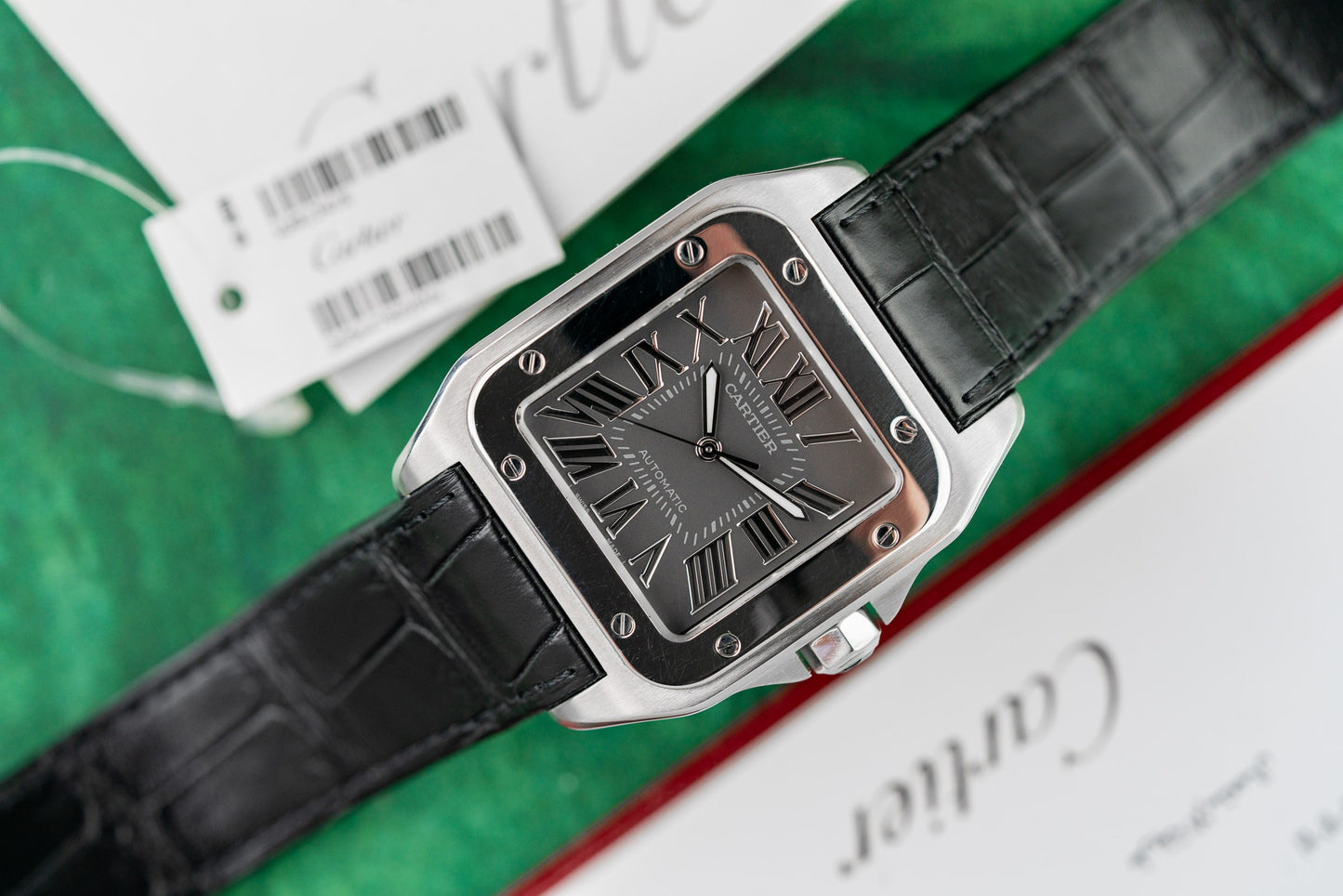 Cartier Santos 100 XL W20134X8 Stainless Steel Case The Watch Business Sydney