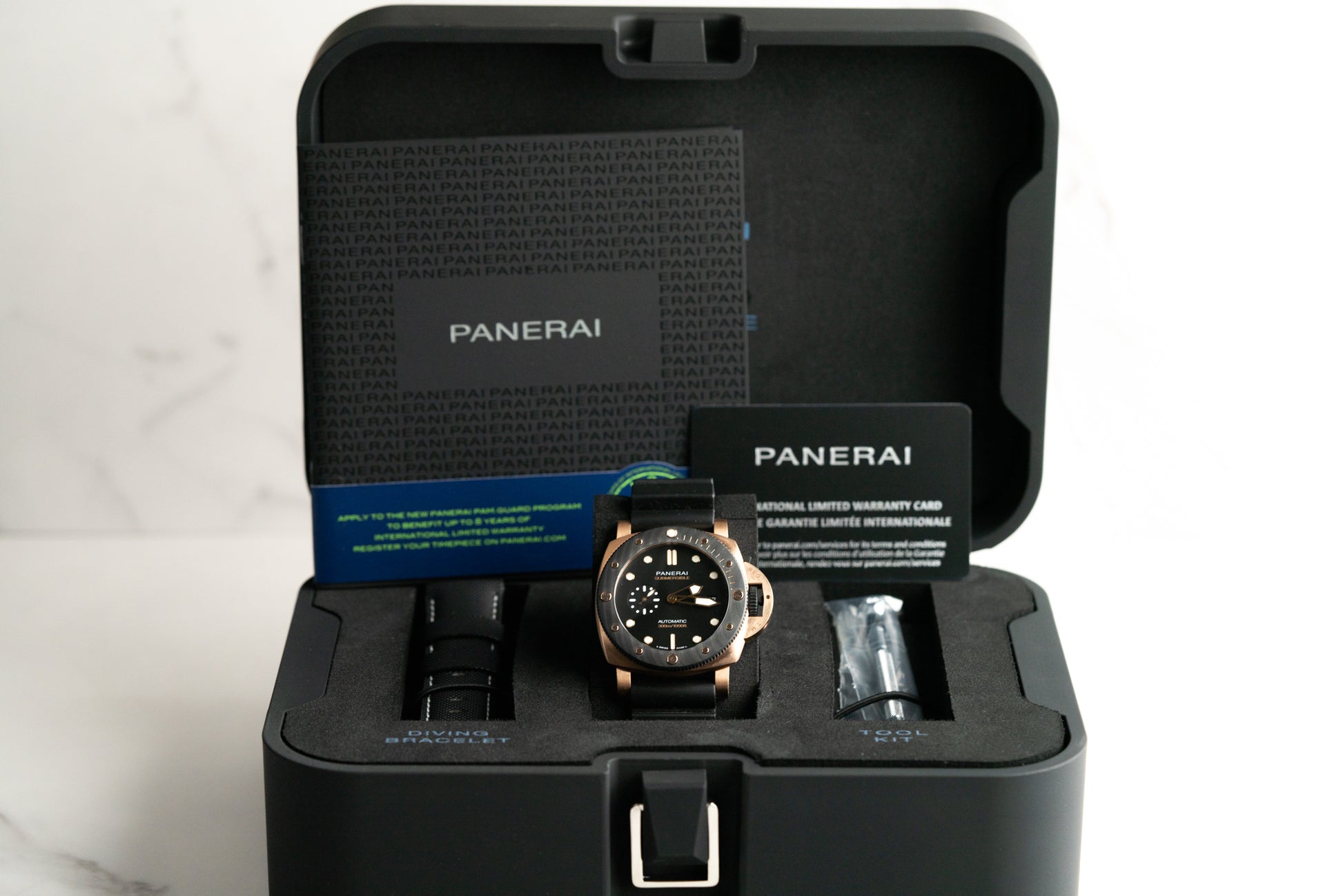 Panerai Submersible PAM01070 Goldtech 44mm Orocarbo 2023 Model