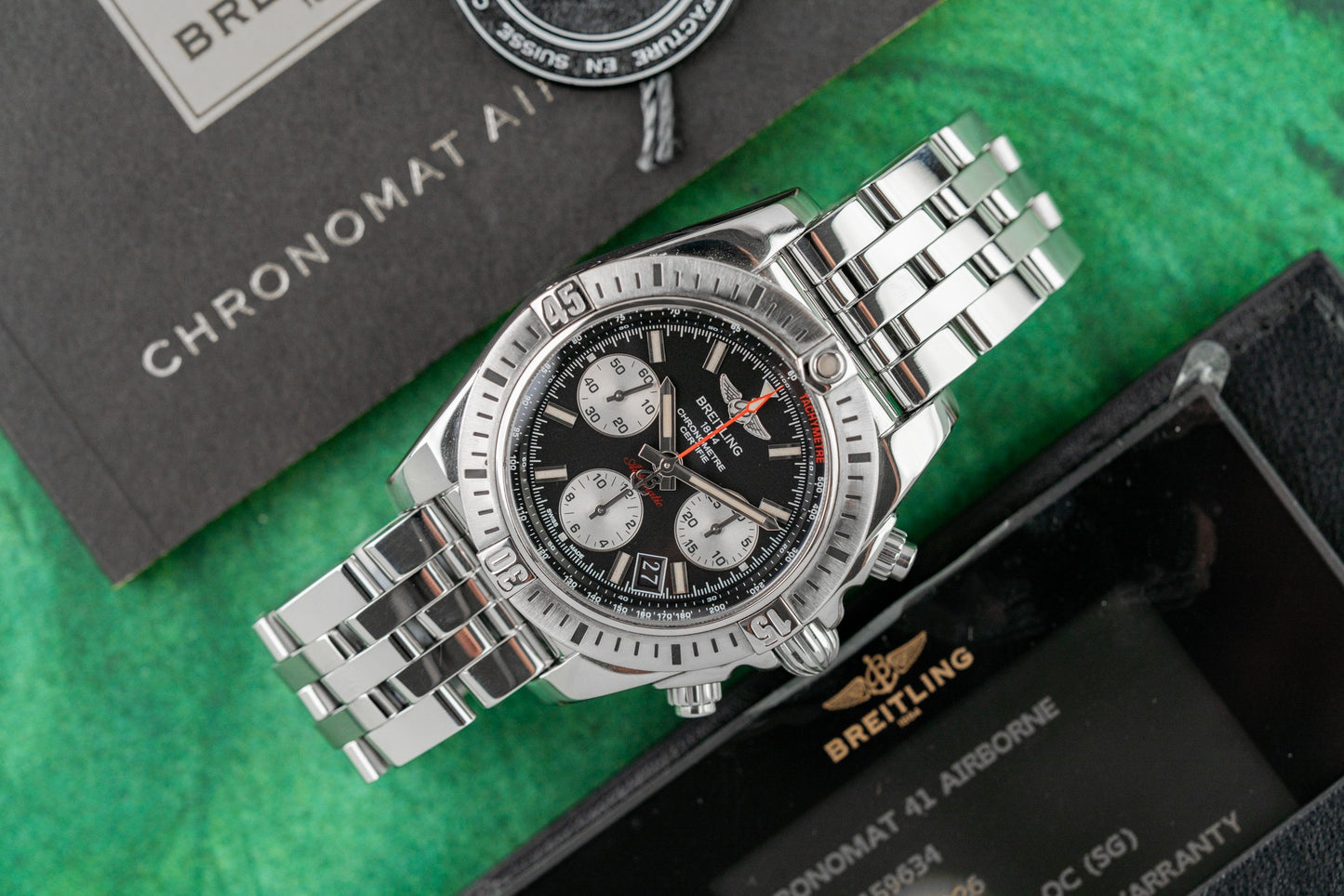 Breitling Chronomat 41 Airborne AB01442J/BD26 Stainless Steel 2015 Model