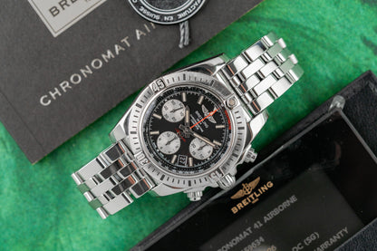 Breitling Chronomat 41 Airborne AB01442J/BD26 Stainless Steel 2015 Model