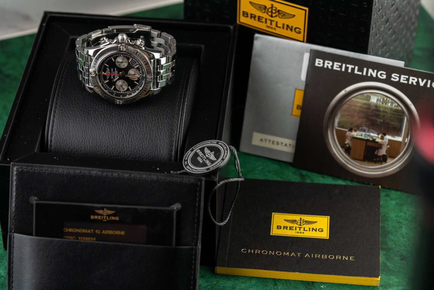 Breitling Chronomat 41 Airborne AB01442J/BD26 Stainless Steel 2015 Model