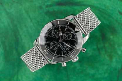 Breitling Superocean Heritage II A13313121B1A1 Stainless Steel Black Dial 2021 