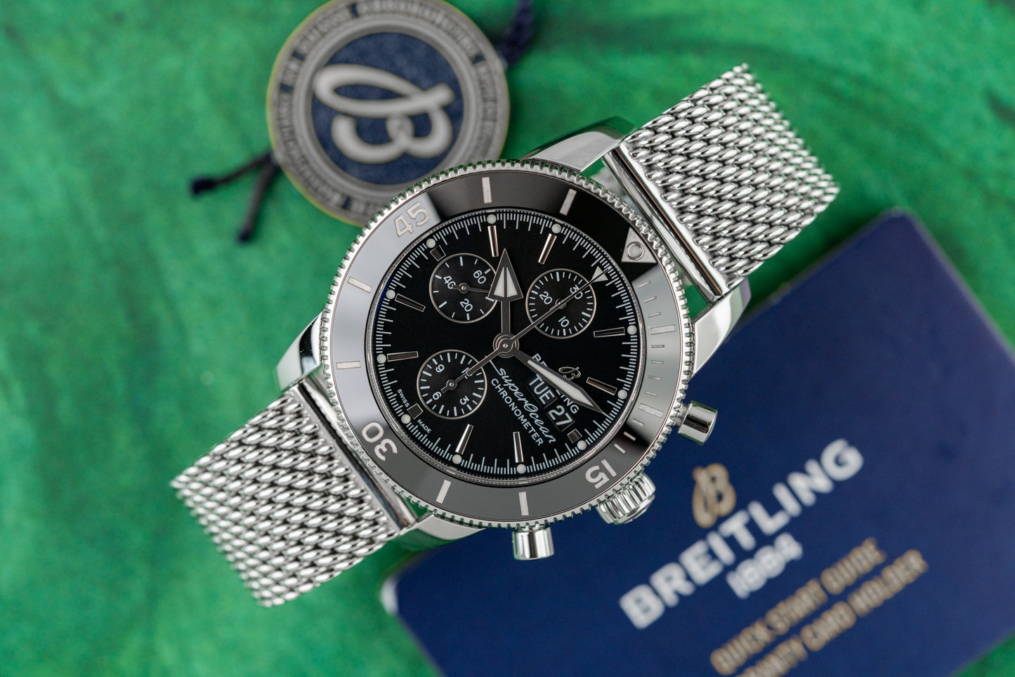 Breitling Superocean Heritage II A13313121B1A1 Stainless Steel Black Dial 2021 