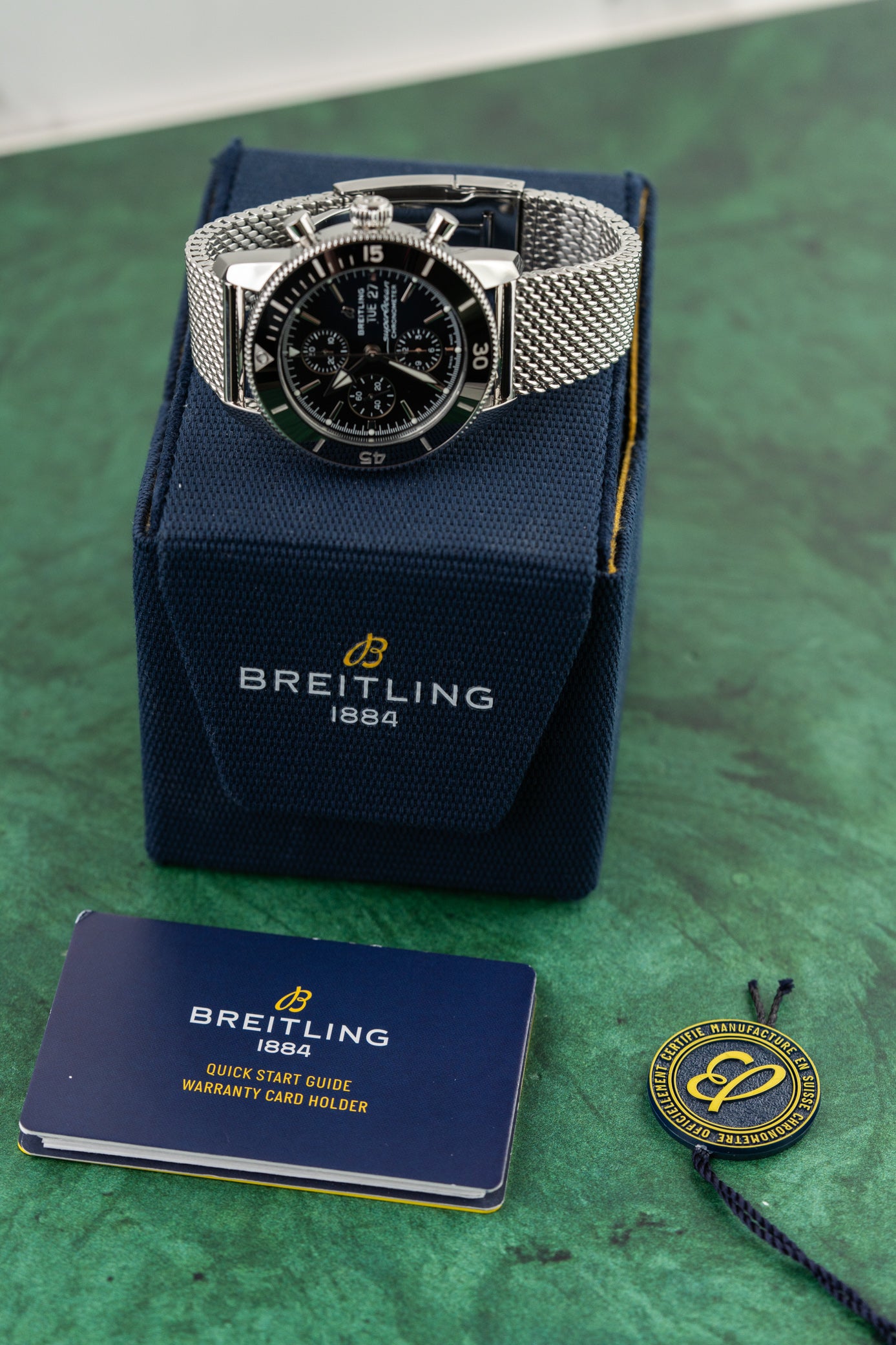 Breitling Superocean Heritage II A13313121B1A1 Stainless Steel Black Dial 2021 
