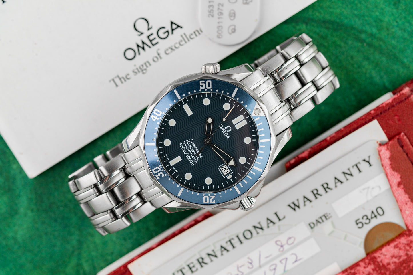 Omega Seamaster Professional 2531.80 Stainless Steel Case The Watch Business Sydney