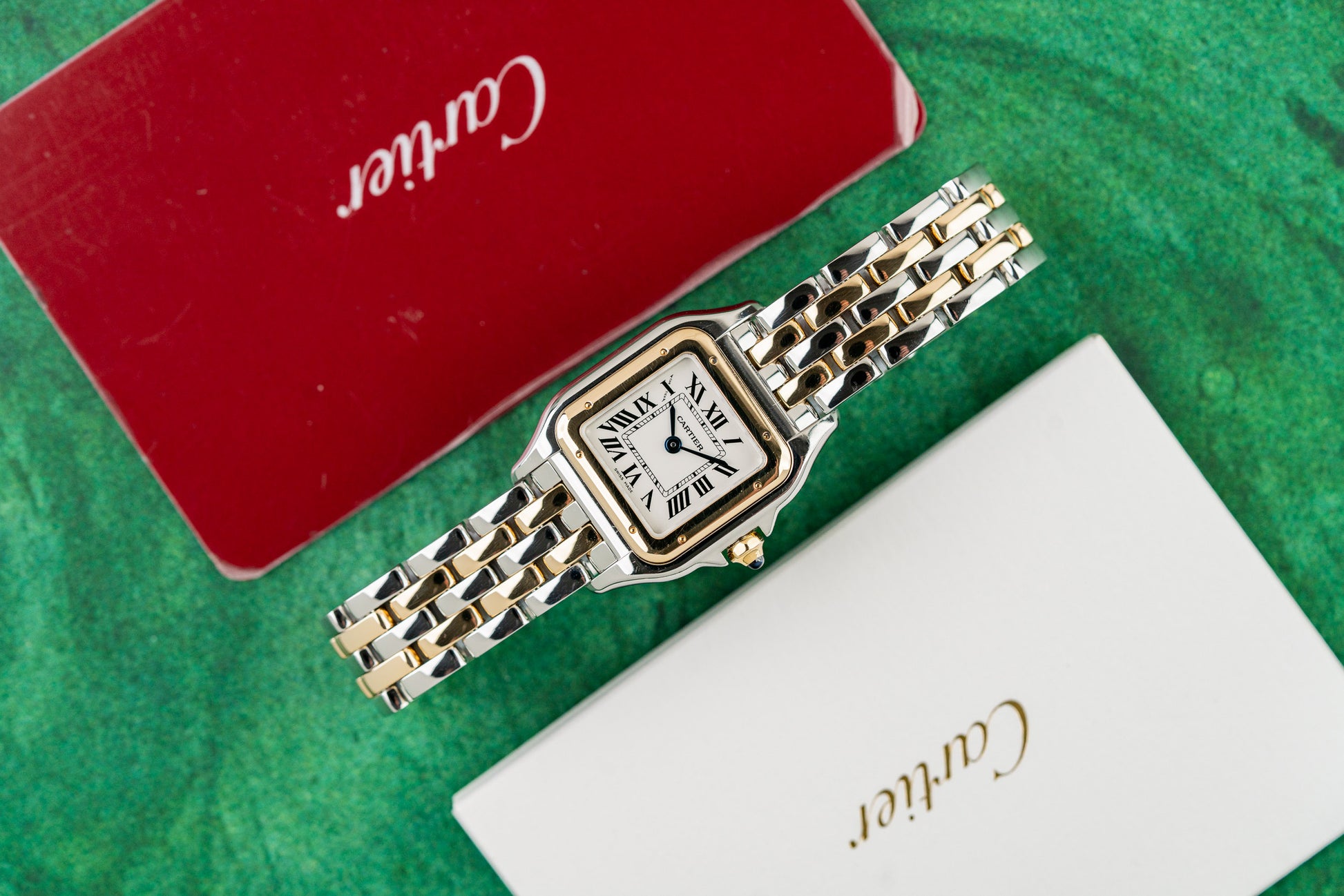 Cartier Panthere W2PN0006 Two Tone Yellow Gold 22 x 30 Small Size 2022 Model