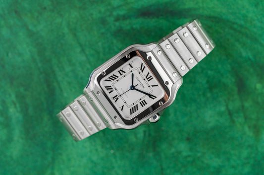 Cartier Santos De Cartier WSSA0029 Medium White Dial Roman Numerals - Sydney